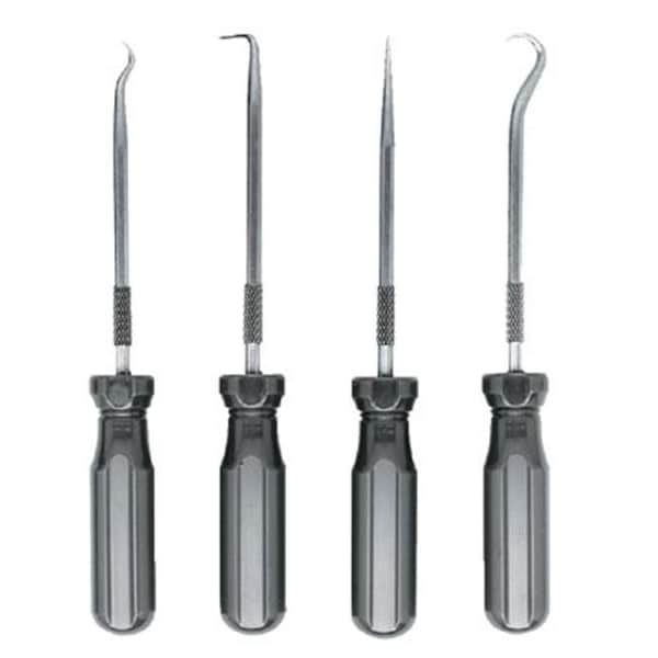 Ullman 758-PSP-4 4 Piece Hook & Pick Setw- Screwdriver Type Hand